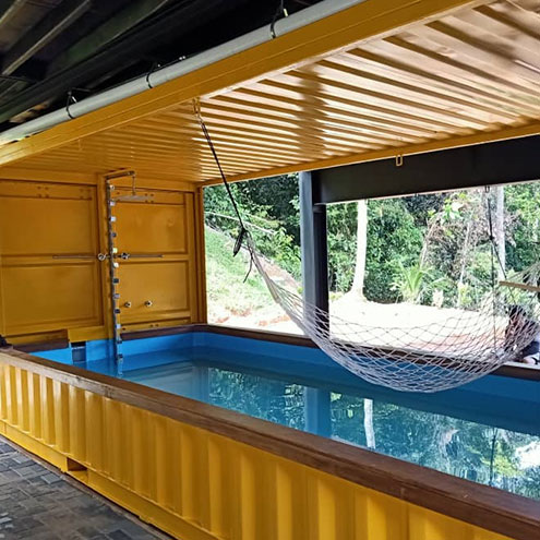 Swimming Pool Container
