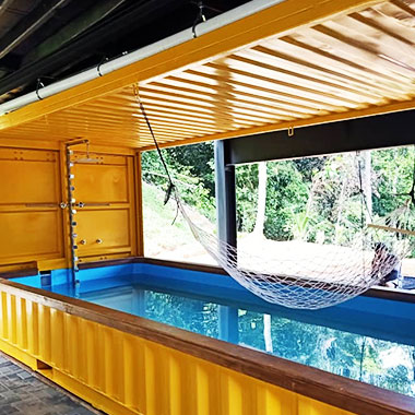 Swimming Pool Container